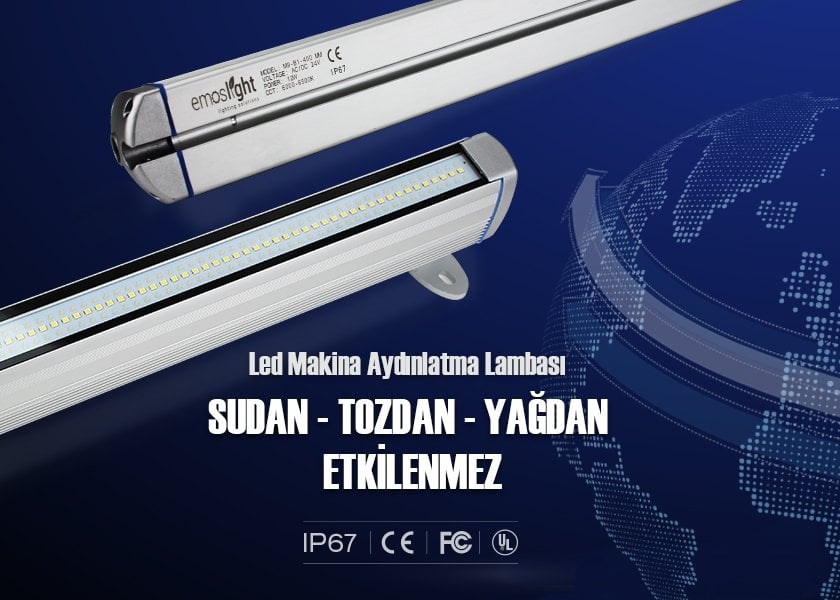 M9 Led Makina Aydınlatma Lambası