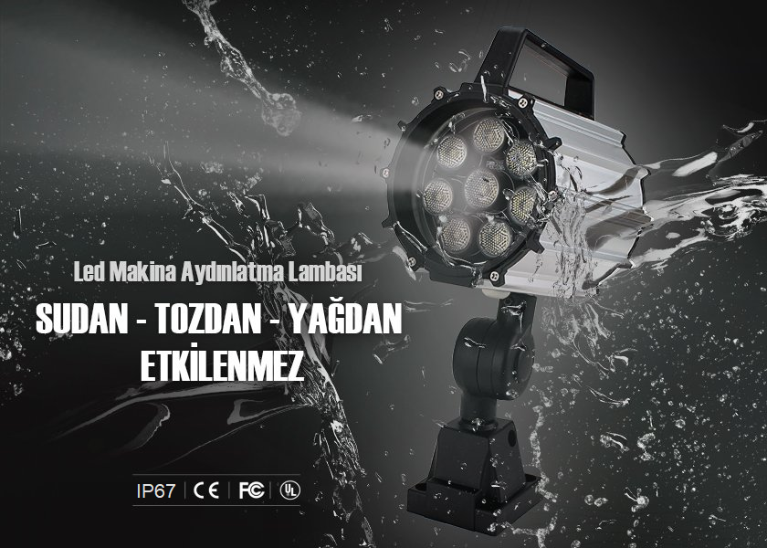 LED MAKİNA LAMBASI