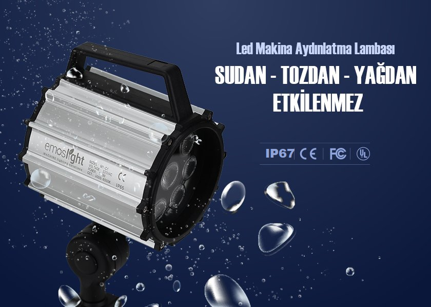 AKROBAT LED MAKİNA LAMBASI