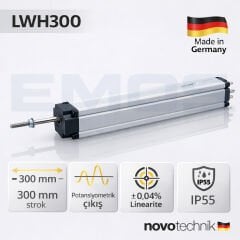 LWH300 Lineer Potansiyometre – 300 mm Strok