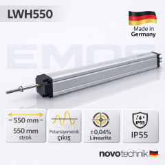 LWH550 Potansiyometrik Lineer Cetvel