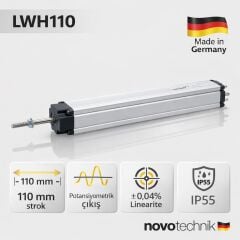 LWH50 Lineer Potansiyometre – 50 mm Strok