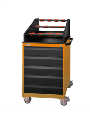 TA30850 12 Parça CNC Çekmeceli Takım Arabası Sarı