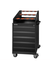 TA30850 12 Parça CNC Çekmeceli Takım Arabası Siyah