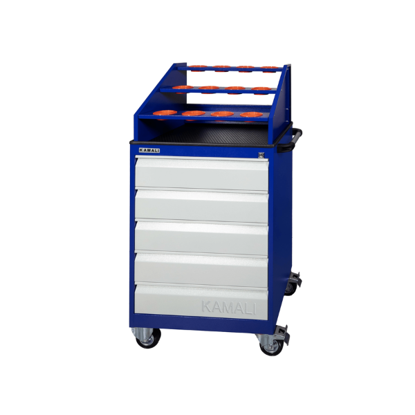 TA30150 12 Parça CNC Takım Arabası Mavi